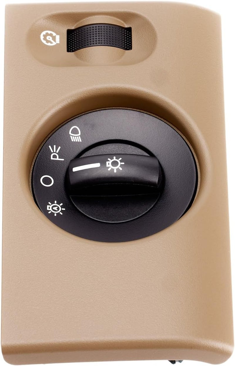 Lin Cin Yin Headlight Switch for Ford F150 2005-2008,Lincol Mark LT 2006-2007,Headlamp Dimmer Control Low Beam Switch Instrument Panel Knob 5L3Z11654DAB,7L3Z11654DB,7L3Z11654DD, SW7369,1S9964 - Image 5